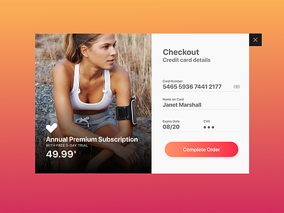 Credit Card Checkout card checkout credit dailyui payment shopping ui ux