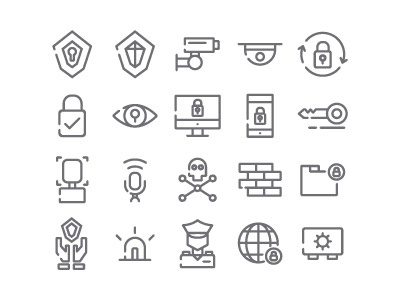 Security Icon set