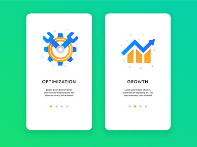Growth and optimization icon apps growth icons mobile optimization ui
