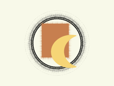 Eclipse adobe illuatration beauty cute design form ill illustration illustrations moon shapes vector vector art