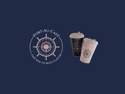 Logo Design. Port-Au-Cafe