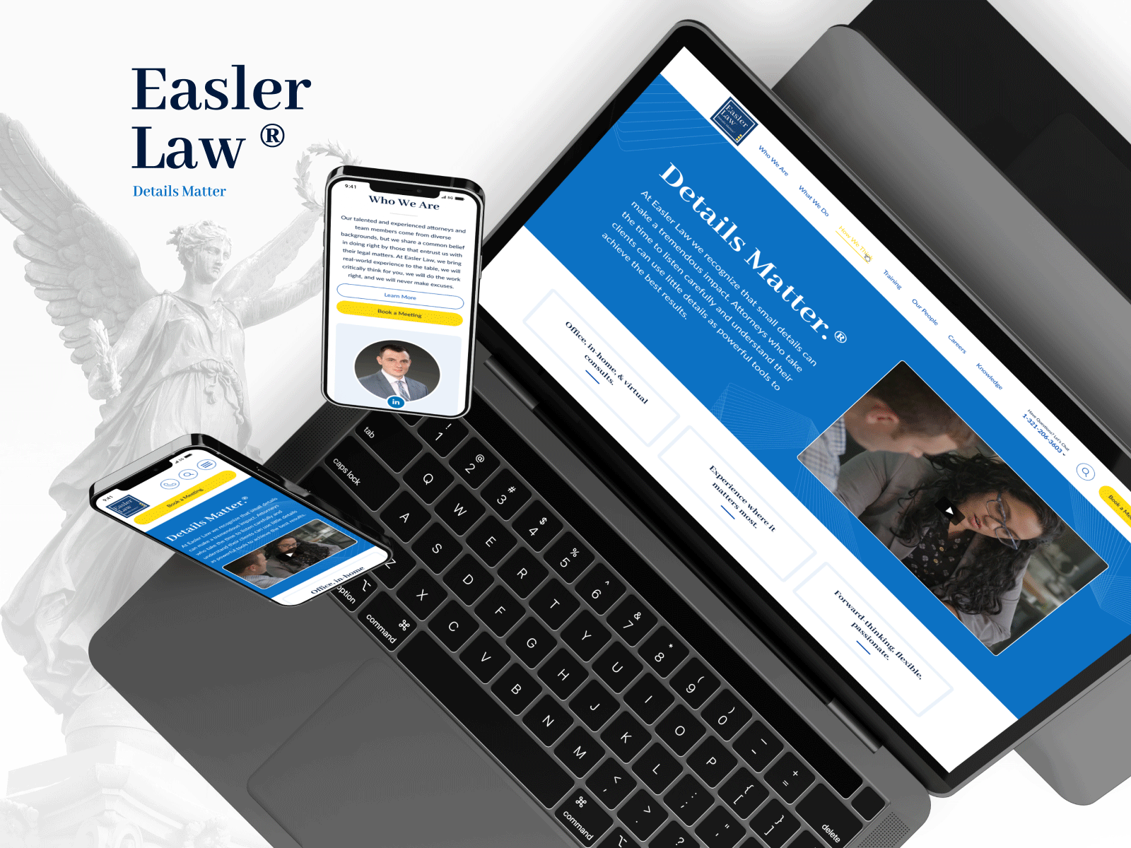 Website Design. Easler Law