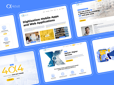 Website Design. Alpha X - Digital Services alpha design development digital mobile prices services ui ux web x