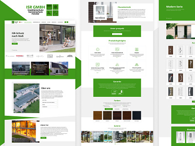 Website Design. ISR GMBH corporate design it service system technologie ui ux web website