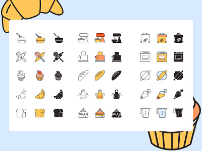 Bakery Icons