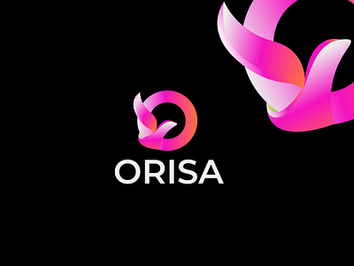 Orisa modern letter logo design concept