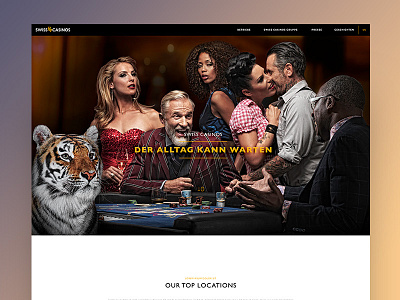 Swiss Casinos casino online casino swiss tiger ui ux website