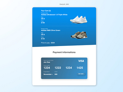 CheckOut UI Design