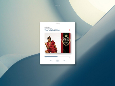 Music Player dailyui music player ui ux