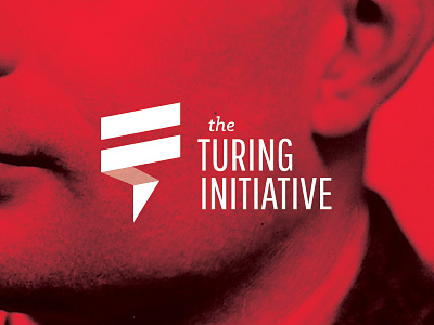 The Turing Initiative alan turing equality equity flat lgbtq logo minimal tech