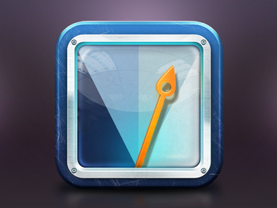Meter Icon app gauge icon iphone meter reflection screw