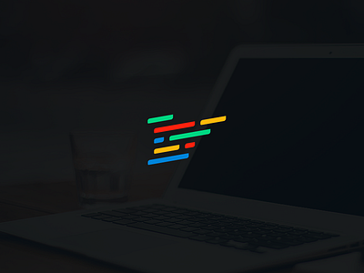 code lines brand coding color design development logo programmer web