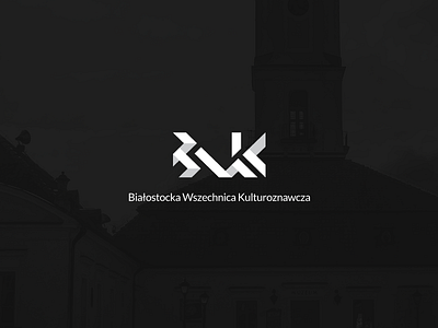 Bialystok University Extension culture design education letter logo logotype school student typography university vector white