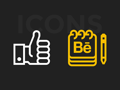 Icons pack clean design flat freebie icon icons interface line set simple web webdesign