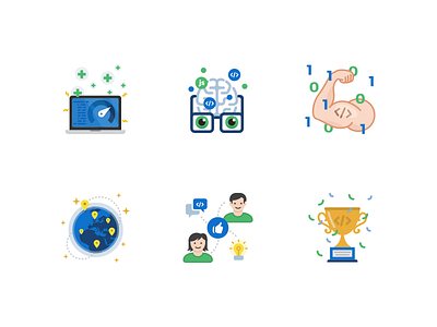 Smart icons clean design flat flat design icons icons set illustration simple vector web web design