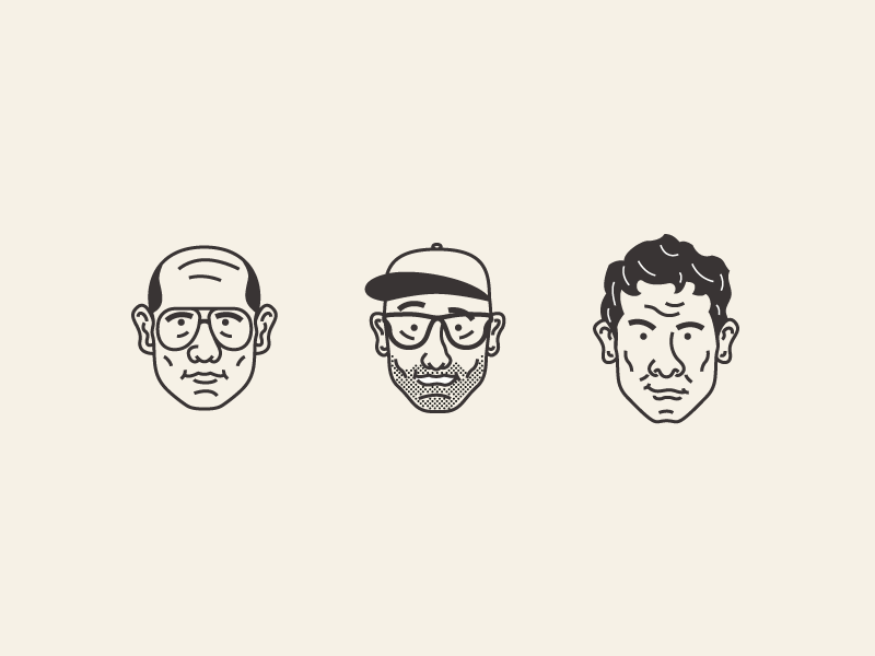 Faces by Michal Kulesza on Dribbble