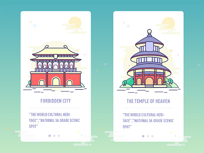 Travel APP to guide page-04 app building icon illustrations