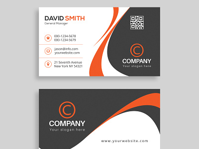 Brand bussiness card design graphic design logo