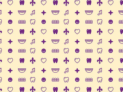 Absotoothly branding iconography illustration logo design pattern tooth