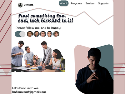 Website design: landing page home page ui design graphic design ui