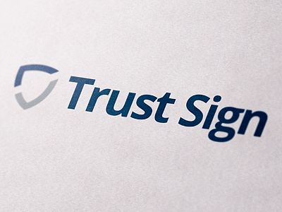 Trust Sign Logo Design brand insurance security shedule trust