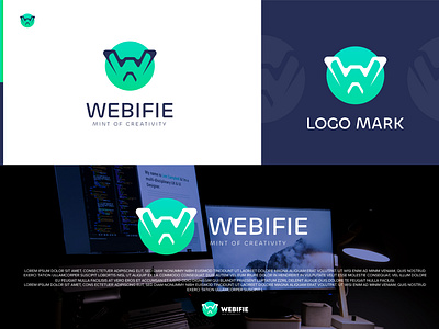 Webifie Logo Design New website logo