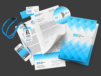 SAS Branding blue brand branding graphic graphic design logo logotype pattern print
