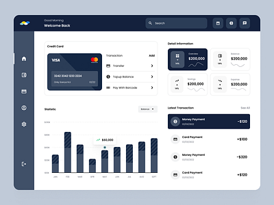 Finance dashboard concept UI design figma minimal product design ui user experience user interface ux