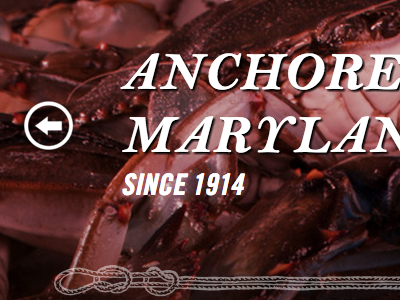 Phillips client design layout seafood typography ux website