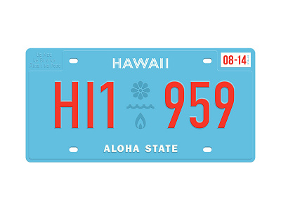State Plates Project – Hawaii hawaii stateplatesproject