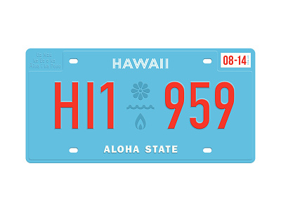 State Plates Project – Hawaii