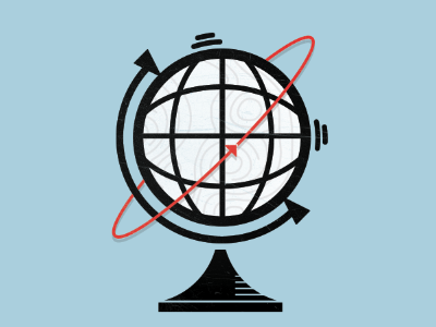 Globe by Jésu on Dribbble