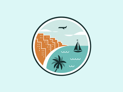 Ocean Drive by Jésu on Dribbble