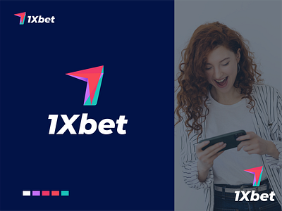 1Xbet Logo 1xbet logo app betting app betting website brandidentity branding branding logo casino online colorful logo graphic design illustration logo logo design mobile app mordan logo motion graphics online casino vector website logo