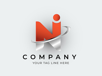 Creative N Letter logo