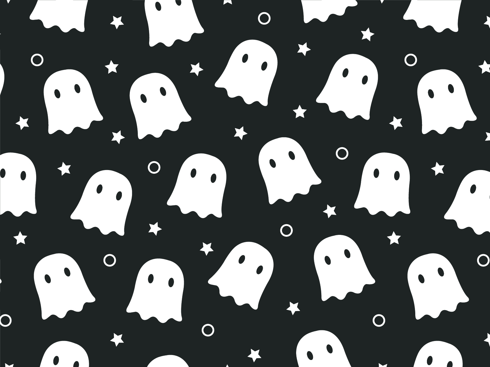 Cute Ghost Pattern by ccindayaaWN on Dribbble