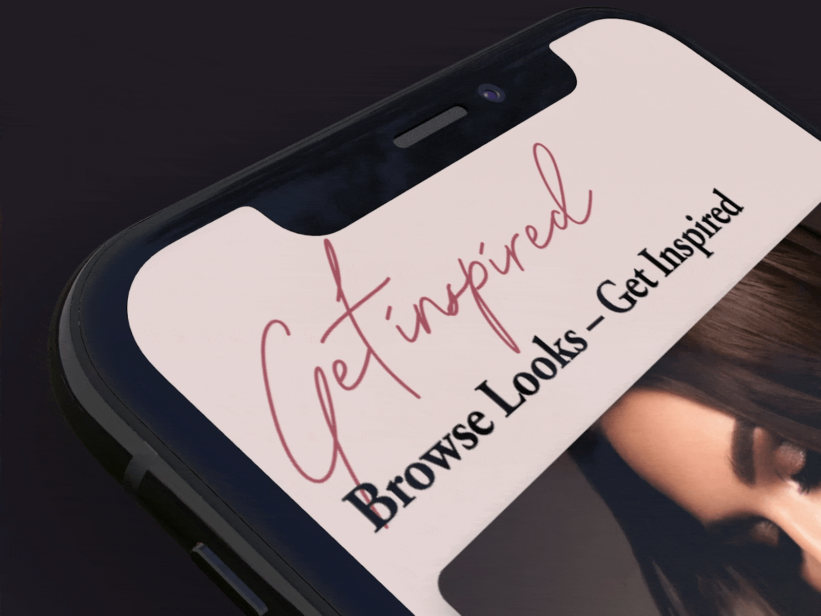 Beauty App UI – Recent Bookings and Suggestion Cards app app ui app ui ux b2c beauty beauty app beauty services dark fashion fashion photography glam glamour innovation makeup red search screen tech technology ui user interface