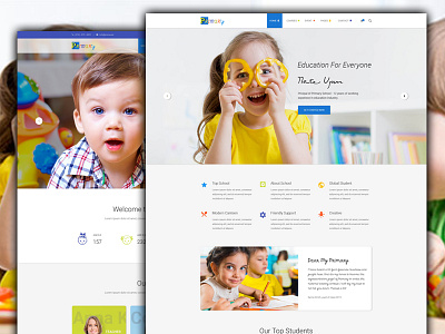 Primary HTML Template for Themeforest business html html template kindergarten website primary school website template themeforest
