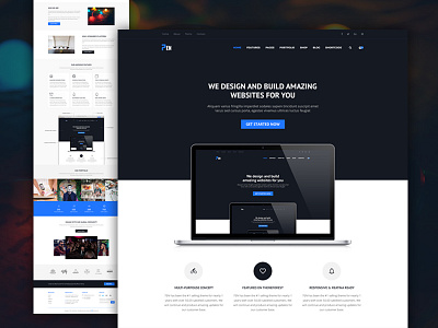 Multipurpose PSD Template - 7en