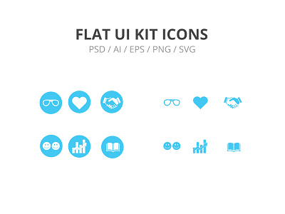 Flat UI KIT ICONS