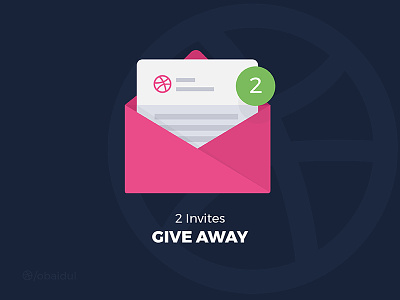 Grab Your Invite! 2 invites draft giveaway icon iconography icons illustration invitation invite mailbox player vector