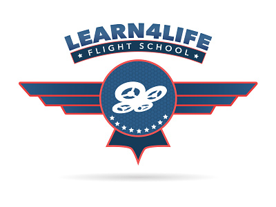 Flight School drone education learn4life logo los angeles