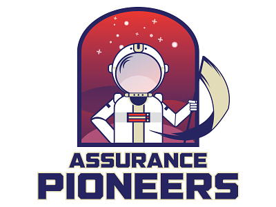 Assurance Mascot astronaut education mascot school space