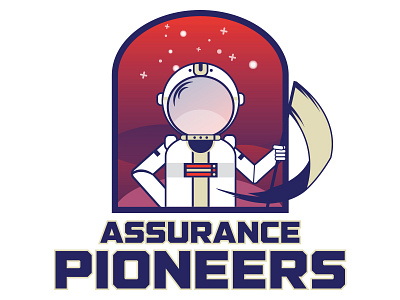 Assurance Mascot astronaut education mascot school space