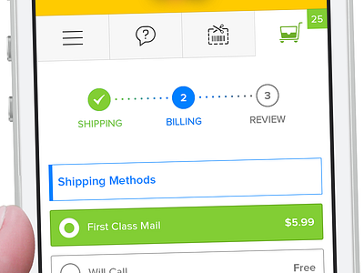 Store Shipping billing form optins shipping store