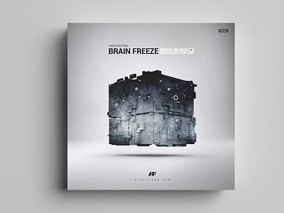 Cover / Brain Freeze branding design graphic design logo