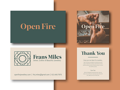 Open Fire | Business Cards