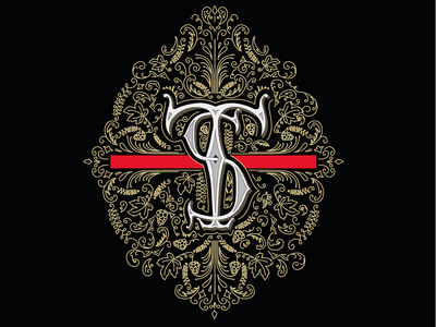 Creative and minimalist letter st ts logo design icon, editable • wall  stickers classic, idea, template | myloview.com