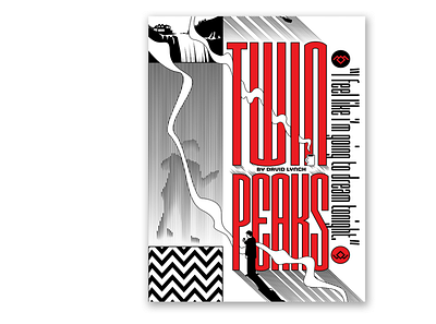 Twin Peaks Poster posterdesign posters tvshows twinpeaks typography