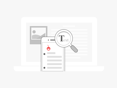 Scanning design flat icon illustration outlined pixelg recognize scan search ui web wip
